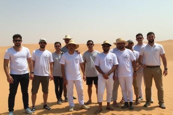 Team of Jazeera Oasis Travel planning tours